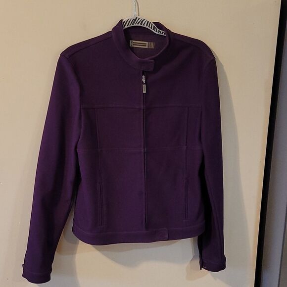 Alberta Ferretti tech jacket size 10 perfect condition Purple - Picture 1 of 9